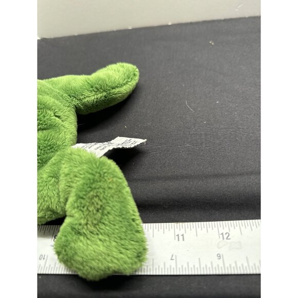 Dermot Russ 10” Plush Frog Toy Green Stuffed Animal - Picture 3 of 7
